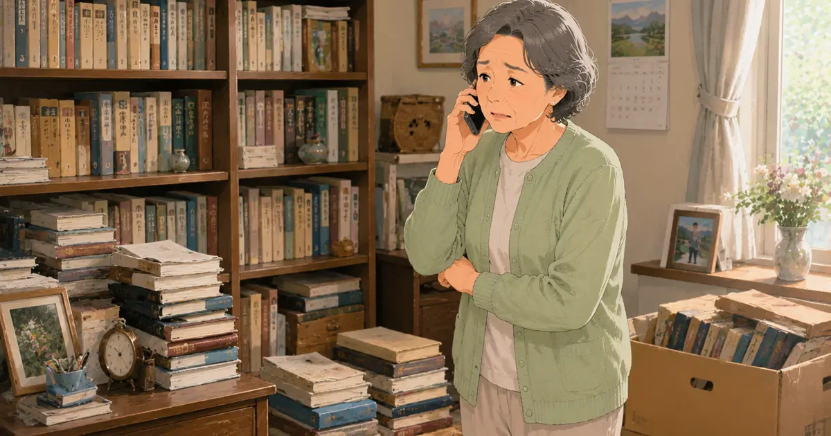 本棚が崩れる前に！大量の古本や雑誌を一番ラクに片付けるステップ
