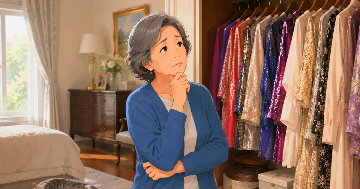 タンスの肥やしをすっきり！シニアの洋服整理「残す3枚・手放す基準」決定版